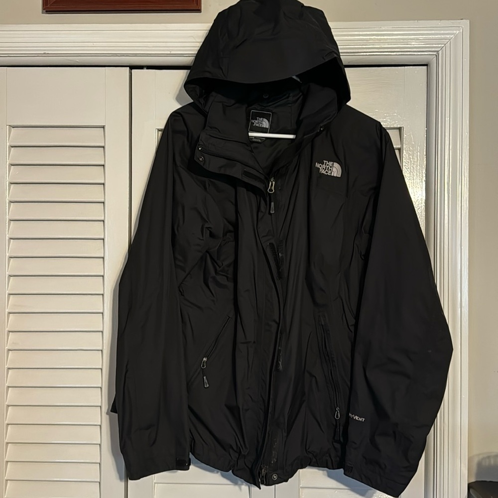 Women’s The North Face Rain Jacket with Zip Off Hoodie